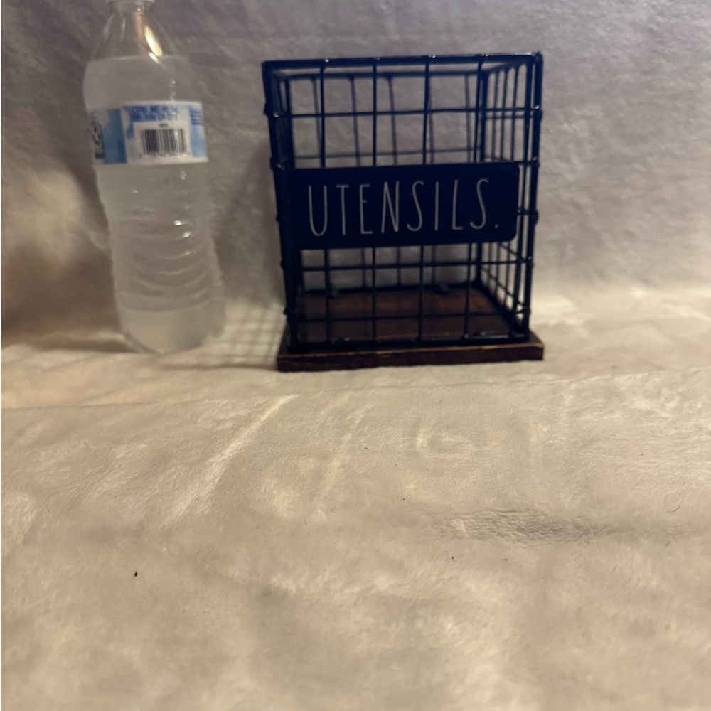 Rae Dunn Black Utensils Holder